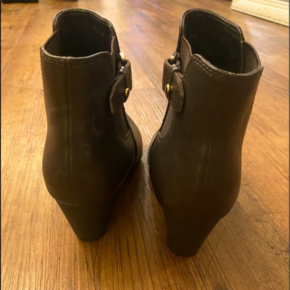 Geox ♥️Wedge ♥️Ankle Boots Sz 7.5 🦋NWOT🦋 - Picture 3 of 6